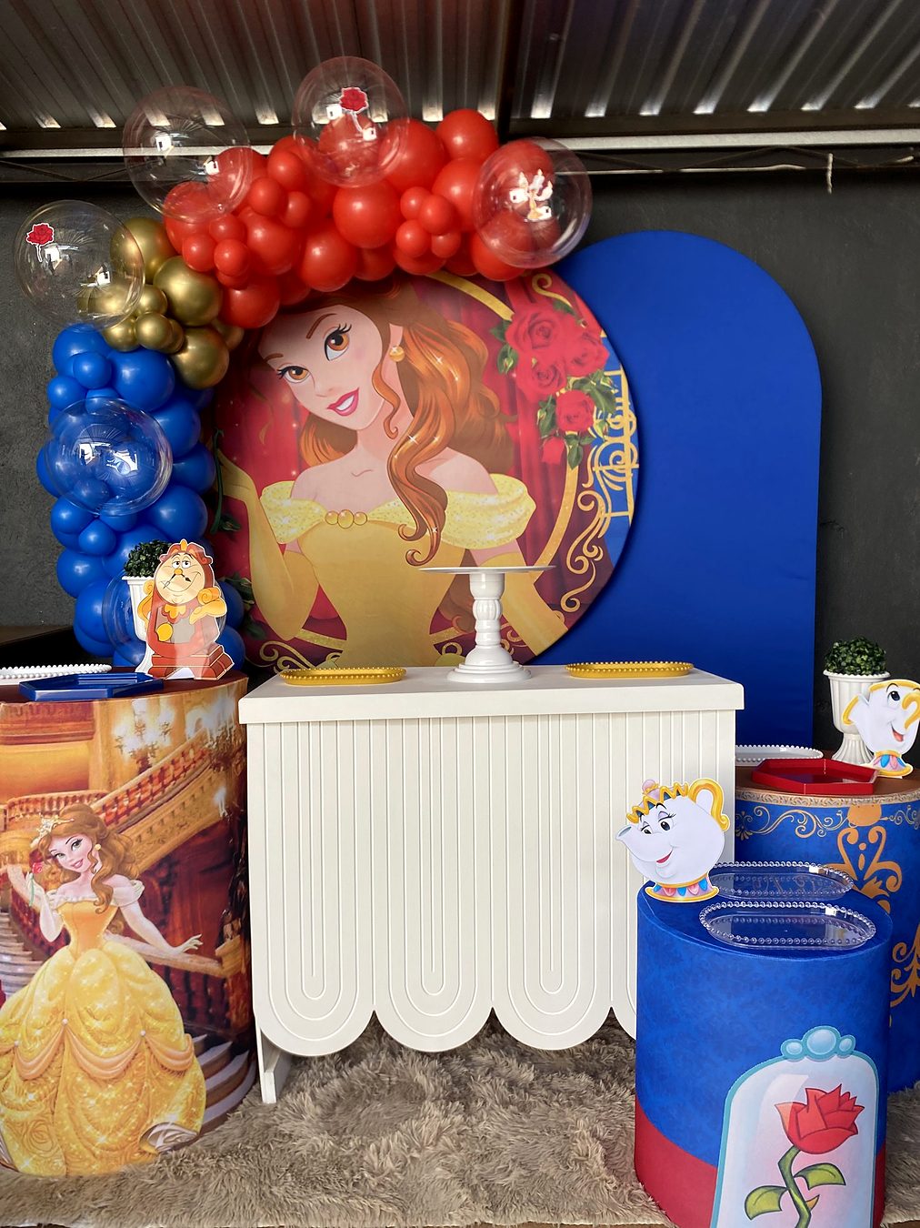 Decoração Bela e a Fera