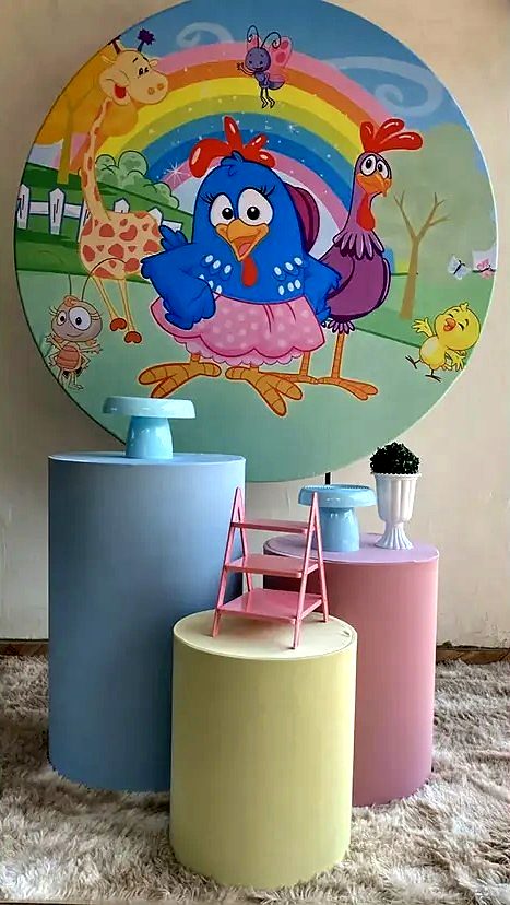 Decoração Galinha Pintadinha