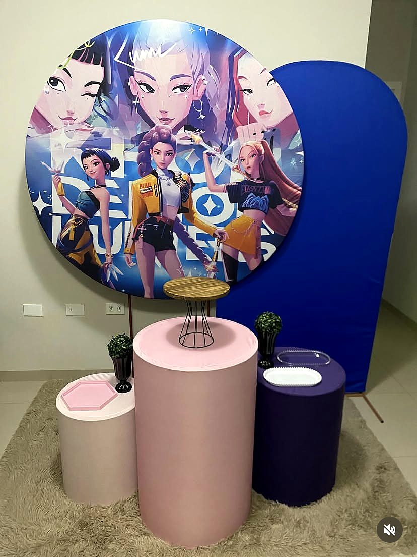 Decoração Guerreiras do K-pop