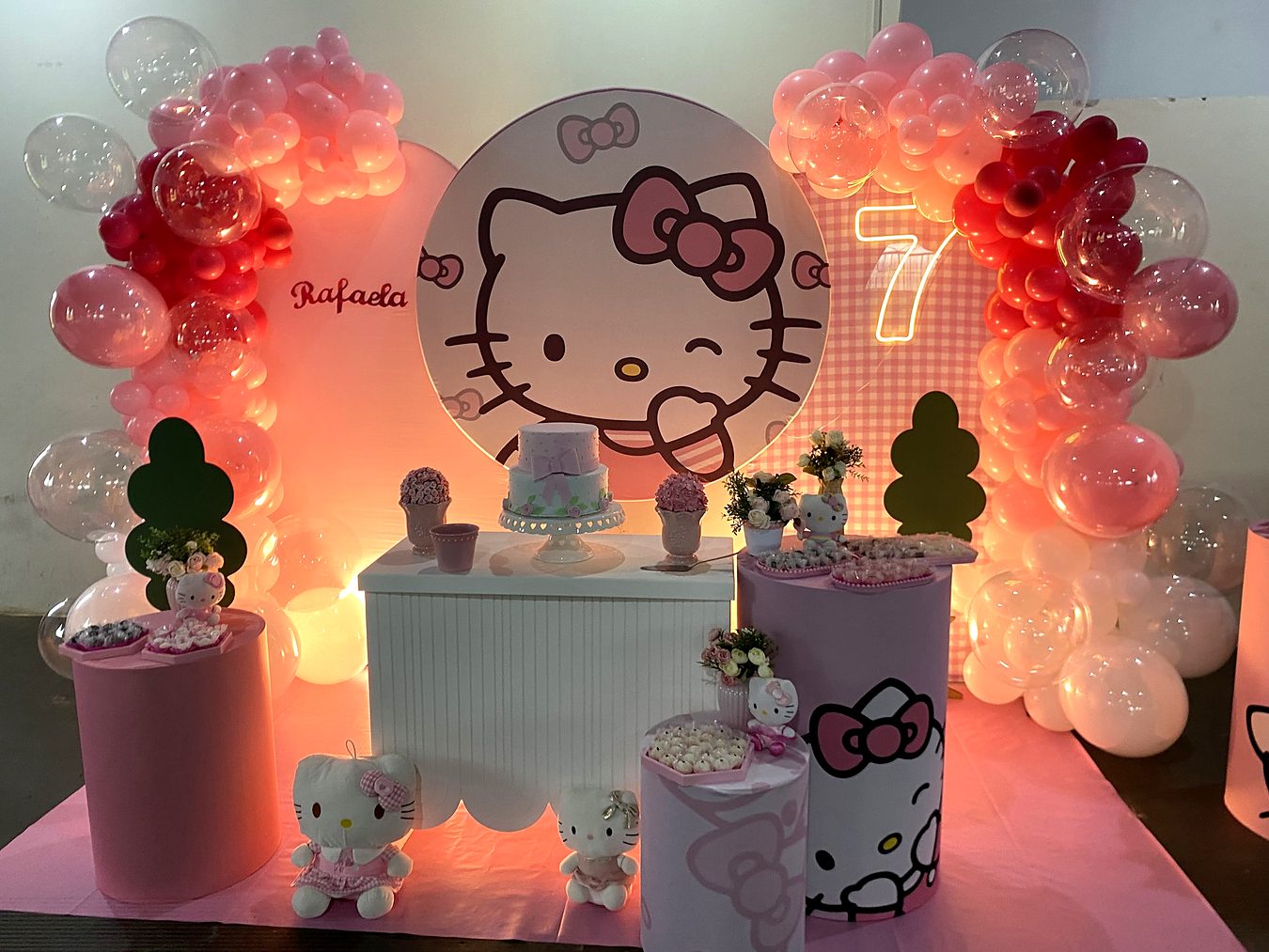 Decoração Hello Kitty