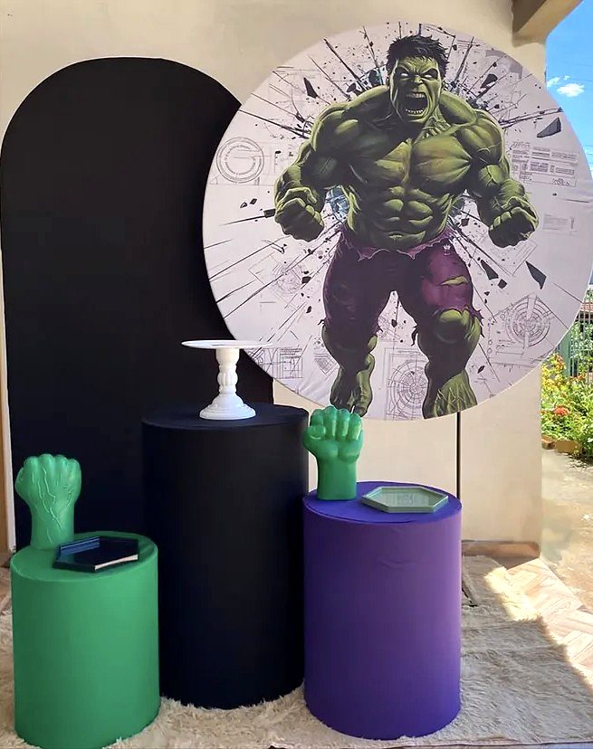 Decoração Hulk