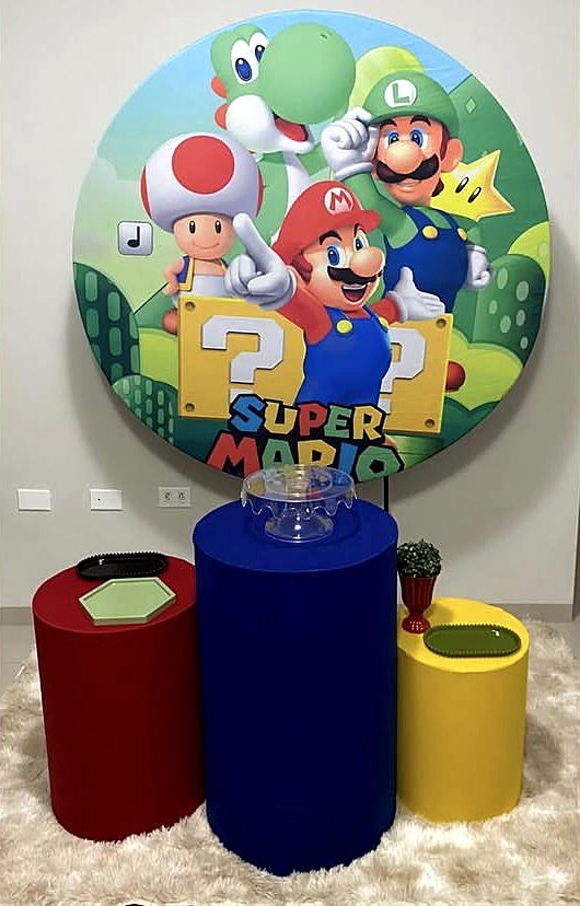 Decoração Super Mario